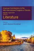 American Contributions to the International Congress of Slavists Vol. 2: Literature